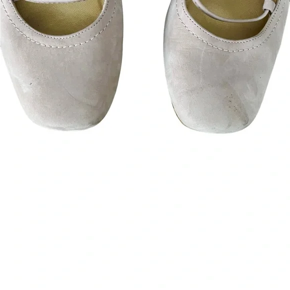 Stuart Weitzman Cordon Lace Up Suede Pumps - Picture 5 of 11